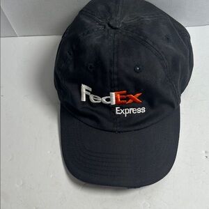 STARTER Black FedEx Express Logo Baseball Cap
